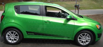 2012 to 2020 Chevy Sonic Lower Scallop Stripes