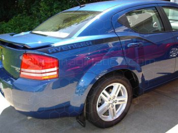 2008 Dodge Avenger Rear Quarter Stinger Stripes