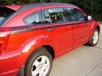 2007 to 2012 Dodge Caliber Upper Body Side (Cuda) Stripes