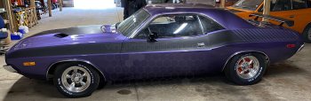 1970 to 1974 Dodge Challenger Full Length Upper Body Side Stripes