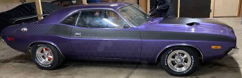 1970 Dodge Challenger Full Length Upper Body Side Stripes
