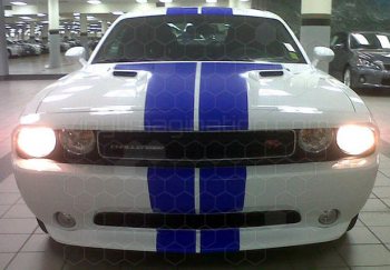 2008 to 2014 Dodge Challenger Rally Racing Dual Stripes Kit
