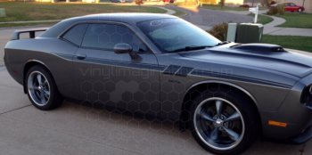 2008 to 2014 Dodge Challenger Side Accent Hash Stripes