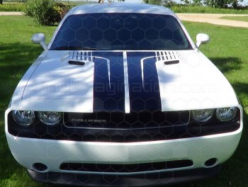 2008 to 2014 Dodge Challenger T-Hood Decal
