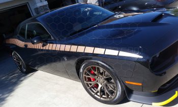 2015 Dodge Challenger Full Length AAR Stripes
