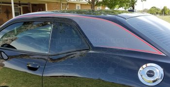 2015 Dodge Challenger C-Pillar Accent Stripes