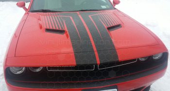 2015 to 2023 Dodge Challenger Main Hood Decal