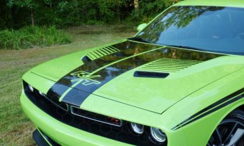 2015 to 2023 Dodge Challenger Main Hood Decal
