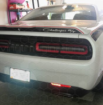 2015 to 2023 Dodge Challenger Rear Spoiler Blackout Decal
