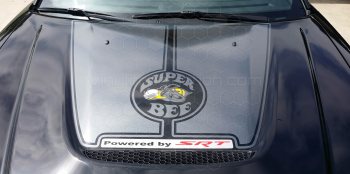 2011 Dodge Charger SRT-8 Hood Decals