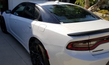 2015 Dodge Charger C to A Pillar Blackout Accent Stripes
