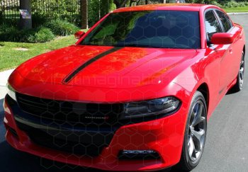 2015 to 2023 Dodge Charger Hood Center Stripe
