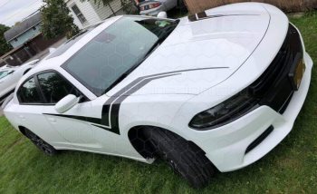 2015 to 2023 Dodge Charger Hood to Fender Z Stripes