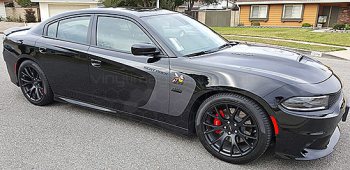 2015 to 2023 Dodge Charger Outer Scallop Swooshes