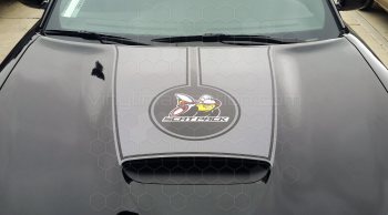 2015 to 2023 Dodge Charger SRT Hellcat / SRT 392 / R/T Scat Pack Power Bulge Hood Decal