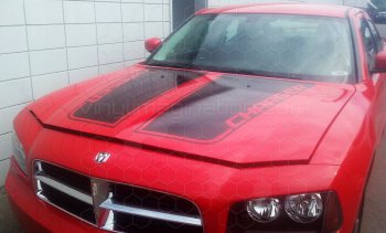 2006 to 2010 Dodge Charger OEM Style Main Hood Decal