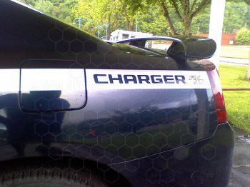 2006 to 2010 Dodge Charger Rear Quarter Stinger Stripes