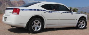 2006 Dodge Charger Rear Quarter Stinger Stripes
