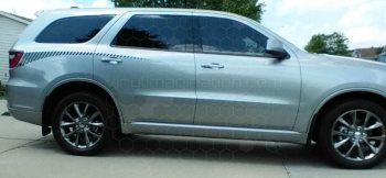 2011 Dodge Durango Rear Spike Stripes