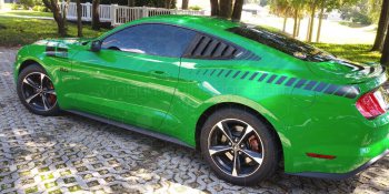 2015 to Present Ford Mustang Rear Quarter Contour Stripes