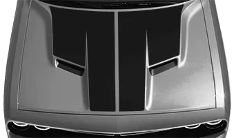 Dodge Challenger 2015 to 2023 Main Hood Decal