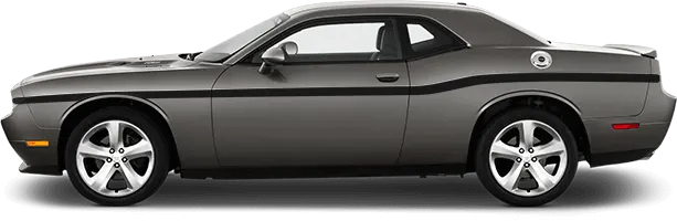 Dodge Challenger 2015 to 2023 MOPAR 10 Style Beltline Stripes