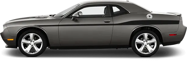 Dodge Challenger 2015 to 2023 Redline Side Stripes OEM Style