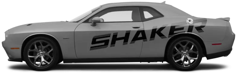 Dodge Challenger 2015 to 2023 Shaker Billboard Side Stripes