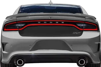 Image of Trunk Blackout Decal on the 2015 Dodge Charger