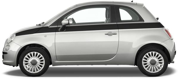 Image of Upper Side and Trunk Stripes on 2013 Fiat 500