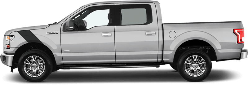 Ford F-150 2015 to 2020 Le Mans Fender Stripes
