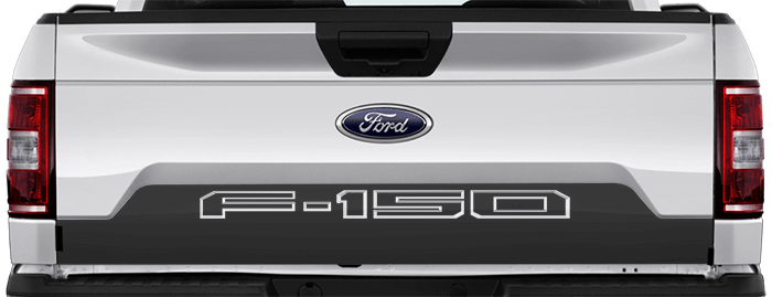 Ford F-150 2015 to 2020 Tailgate Lower Blackout