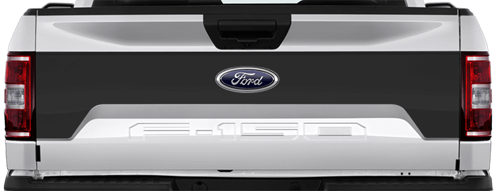 Ford F-150 2015 to 2020 Tailgate Mid Blackout