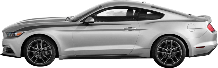 Ford Mustang 2015 to Present Front Fender Headlamp Trails