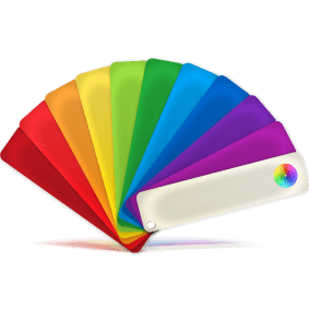 View Color Charts Icon